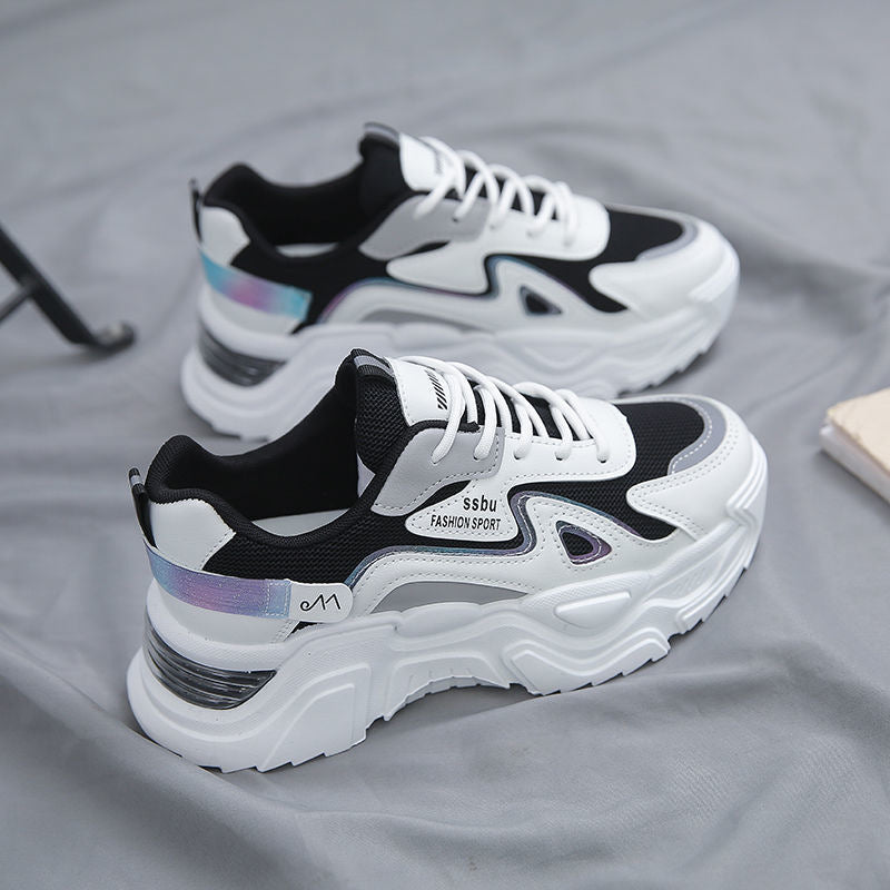 Damen Sportliche Sneakers mit atmungsaktivem Obermaterial und gepolsterter Sohle R&B