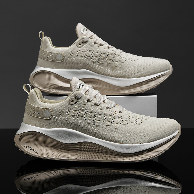 Damen atmungsaktive Sport-Sneaker mit stoßdämpfender Technologie und flexiblem Obermaterial