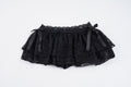 Damen verspielte Spitzen-Shorts mit Rüschendetails R&B
