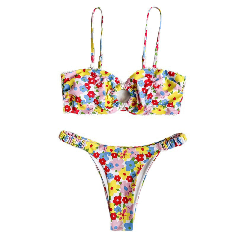 Damen Blumiger Bikini R&B