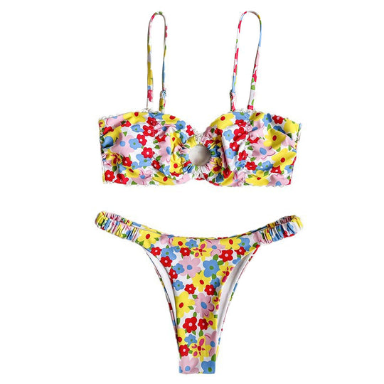 Damen Blumiger Bikini R&B