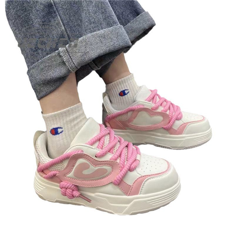 Damen modische Sneakers mit verspieltem Design und weicher Dämpfung R&B
