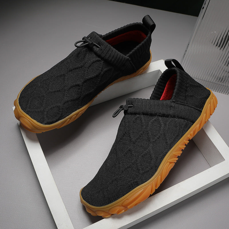 Damen Atmungsaktive Slip-On Sneakers mit flexiblem Obermaterial und rutschfester Sohle R&B