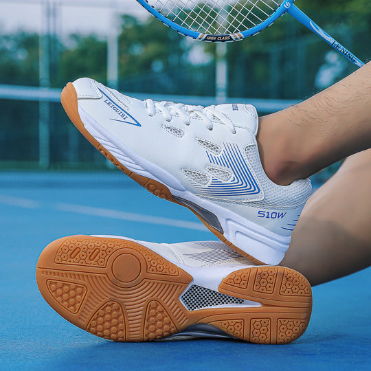 Damen Badmintonschuhe mit rutschfester Sohle und stoßdämpfender Dämpfung R&B
