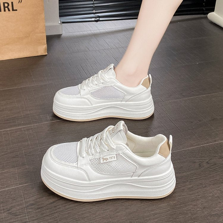 Damen Sportliche Sneaker mit atmungsaktivem Mesh-Obermaterial R&B