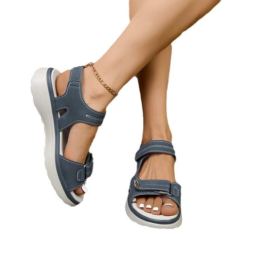 Damen Komfortable Sportsandalen mit verstellbarem Riemen R&B