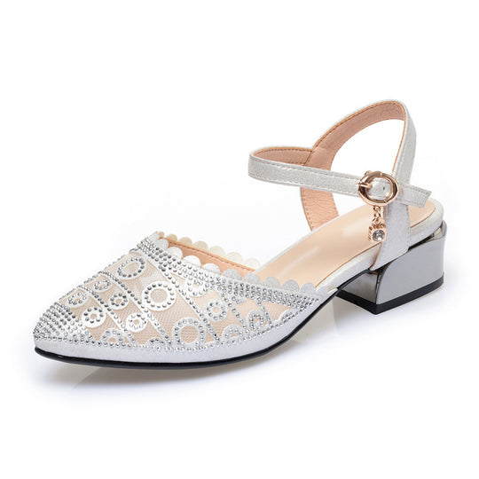 Damen elegante Ballerinas mit modischer Riemchenverzierung und komfortablem Fußbett R&B