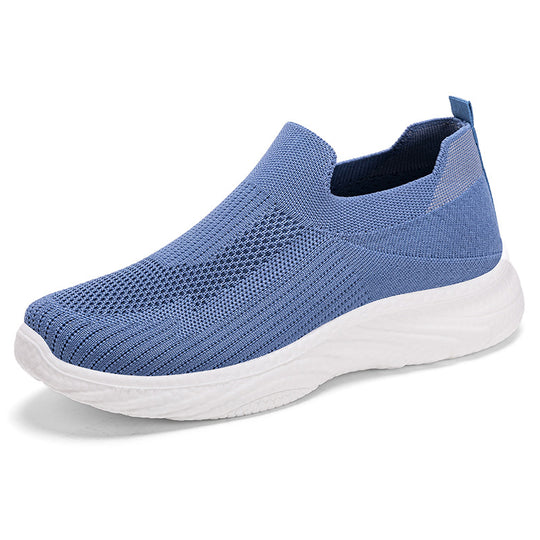Damen Leichte und atmungsaktive Slip-On Sneakers mit flexibler Sohle R&B