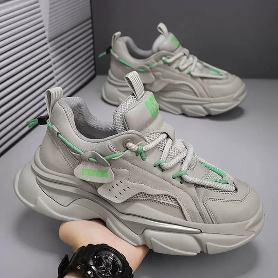 Damen Sportliche Chunky Sneaker mit atmungsaktivem Mesh und innovativer Dämpfung R&B