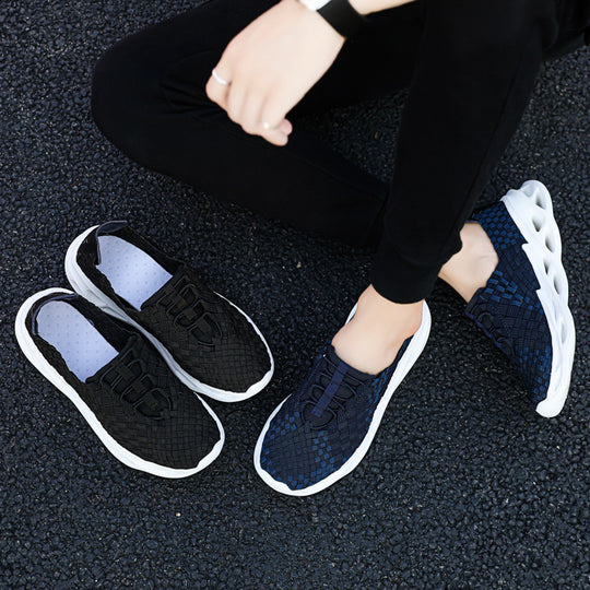 Damen Atmungsaktive Slip-On Sneakers mit innovativer Sohlenkonstruktion R&B