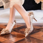 Damen elegante High-Heels mit glamourösen Applikationen R&B