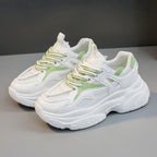 Damen Sportliche Sneakers mit atmungsaktiver Mesh-Oberfläche und stabiler Sohle R&B
