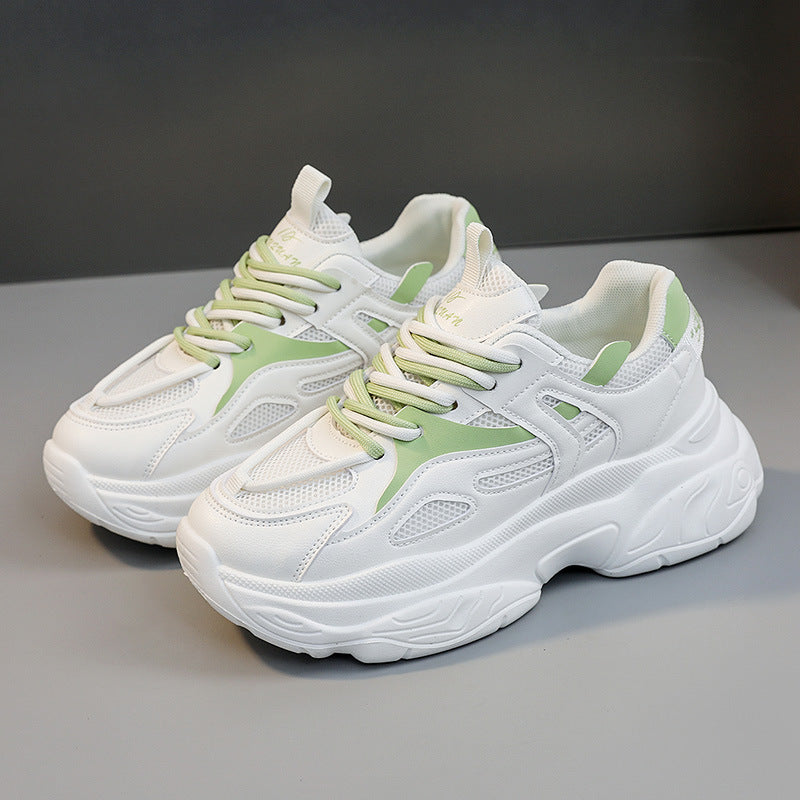Damen Sportliche Sneakers mit atmungsaktiver Mesh-Oberfläche und stabiler Sohle R&B