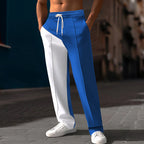 Herren Sportliche Jogginghose mit stylishen Kontraststreifen und elastischem Bund
