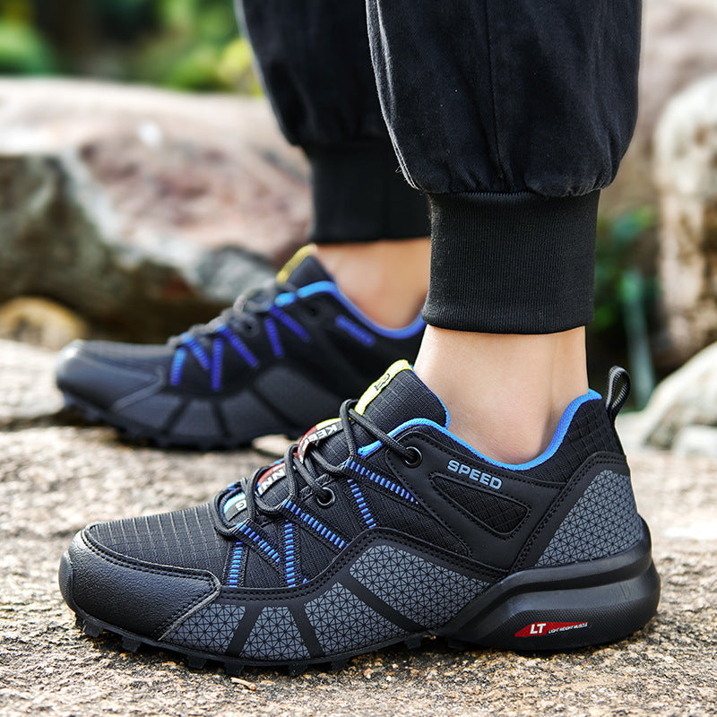 Damen Hochwertige Trail-Laufschuhe mit rutschfester Sohle und atmungsaktiven Einsätzen R&B
