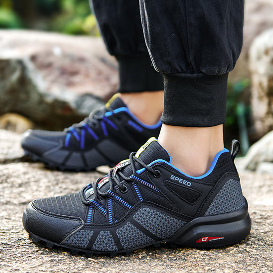Damen Hochwertige Trail-Laufschuhe mit rutschfester Sohle und atmungsaktiven Einsätzen R&B