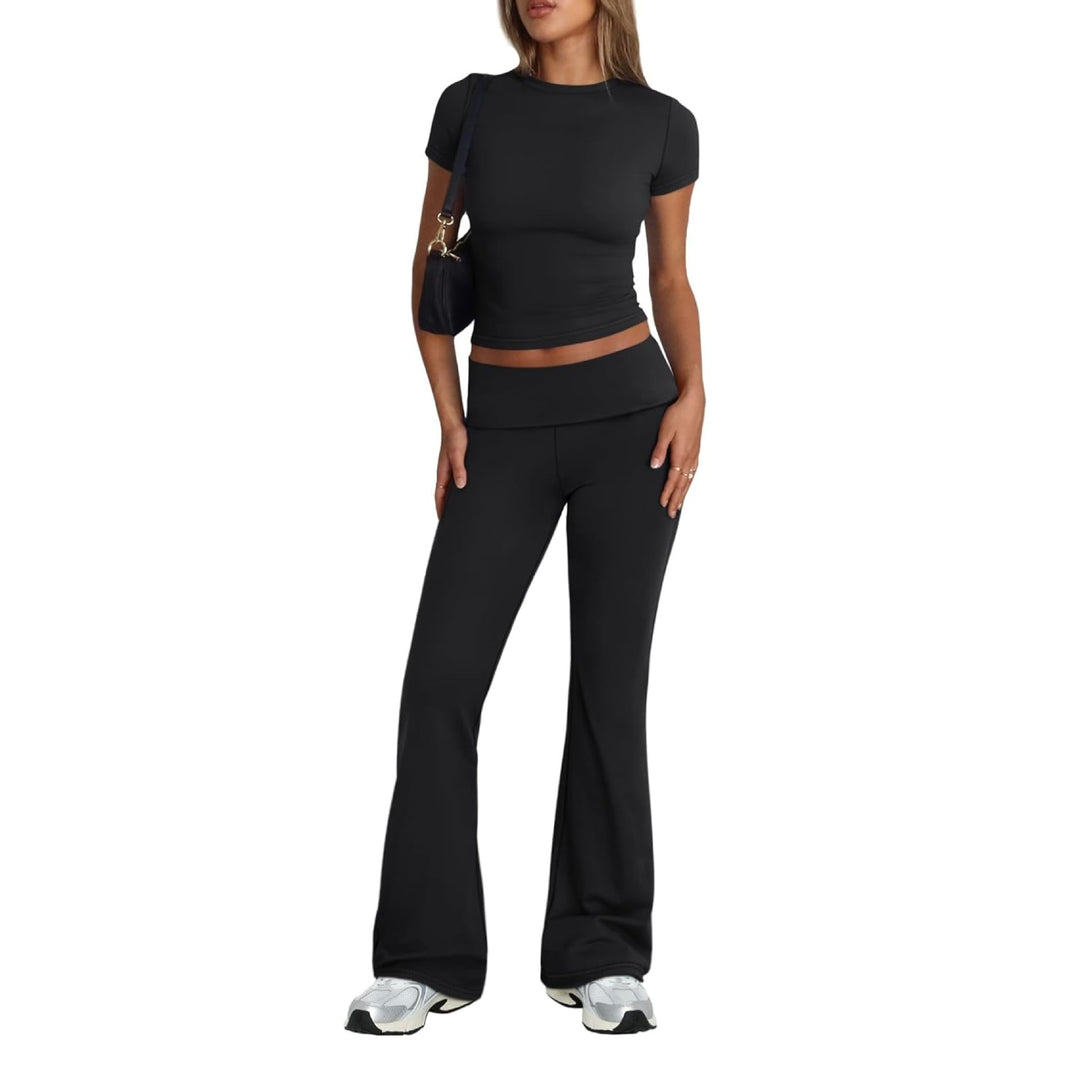 Damen Sportliches Zweiteiliges Set mit figurnauer Passform und modernem Design R&B