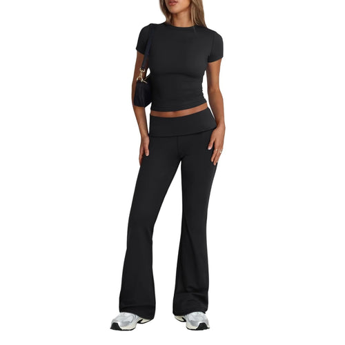 Damen Sportliches Zweiteiliges Set mit figurnauer Passform und modernem Design R&B