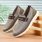 Damen Slip-On Freizeit-Schuhe mit atmungsaktivem Mesh-Obermaterial