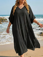 Damen luftiger Strandkleid R&B