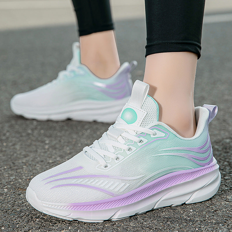 Damen Sportliche Lauf-Sneaker mit dämpfender Sohle