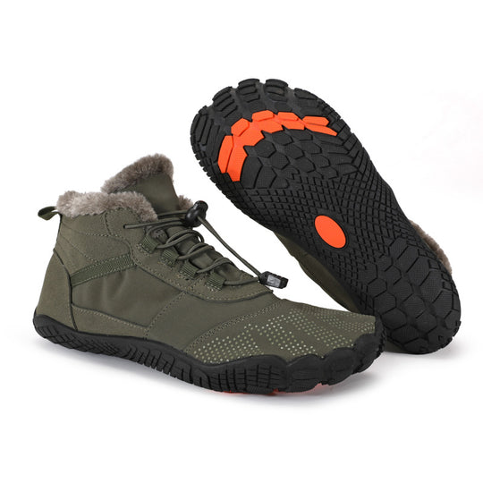 Damen Multifunktionale Outdoor-Boots mit warmem Innenfutter und rutschfester Sohle R&B