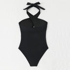 Damen Trendy Einteiler Badeanzug R&B