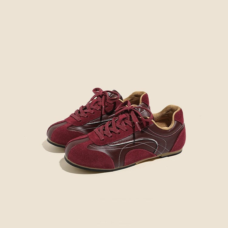 Damen sportliche Sneaker mit atmungsaktivem Obermaterial und robustem Sohlenprofil R&B