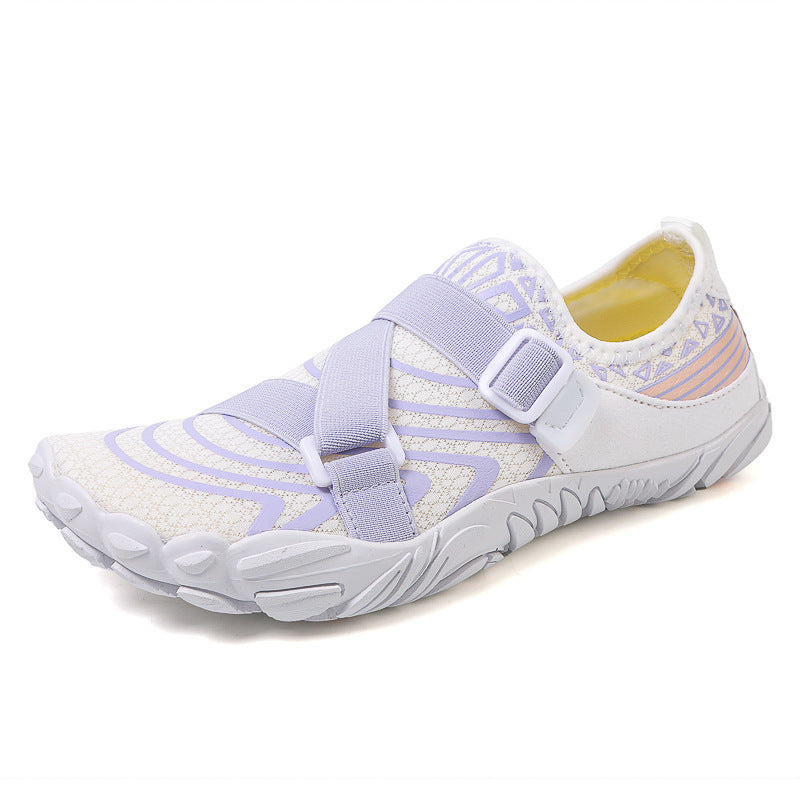 Damen Schwimmschuhe mit verstellbarem Klettverschluss und rutschfester Sohle R&B