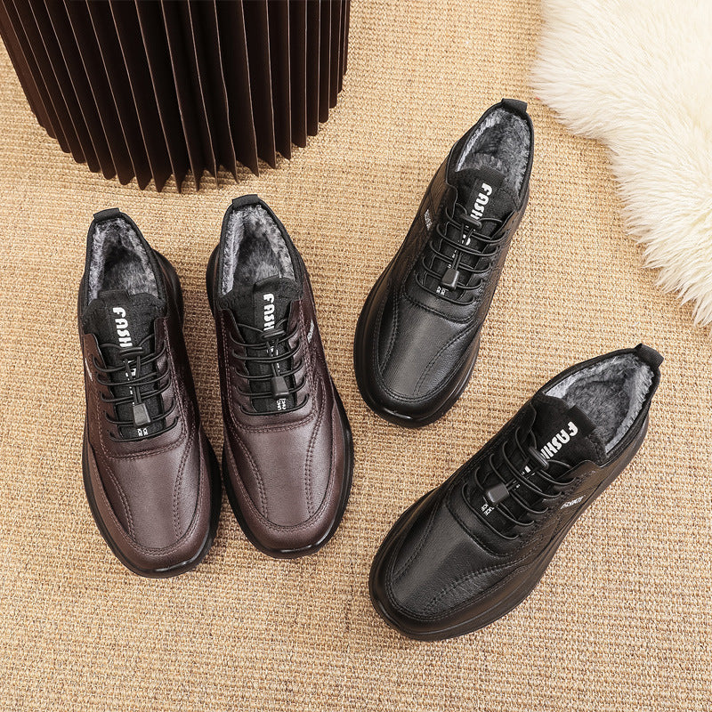 Damen Sportliche Sneakers mit kuscheligem Innenfutter und rutschfester Sohle