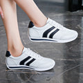 Damen Sportliche Sneakers mit modischen Streifen R&B