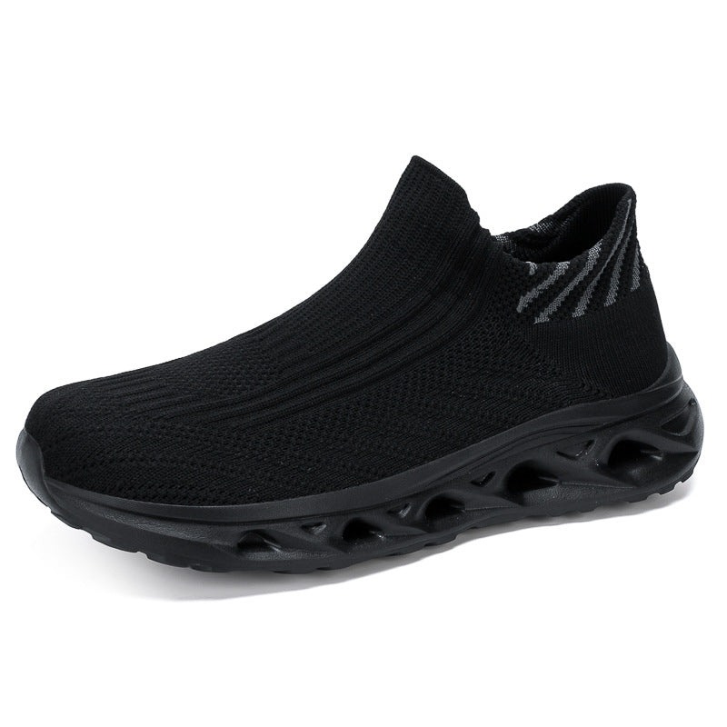 Damen Atmungsaktive Slip-On Laufschuhe mit flexibler Sohle R&B