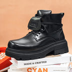 Damen Robuste und stylische Schnürstiefel mit modischem Design R&B