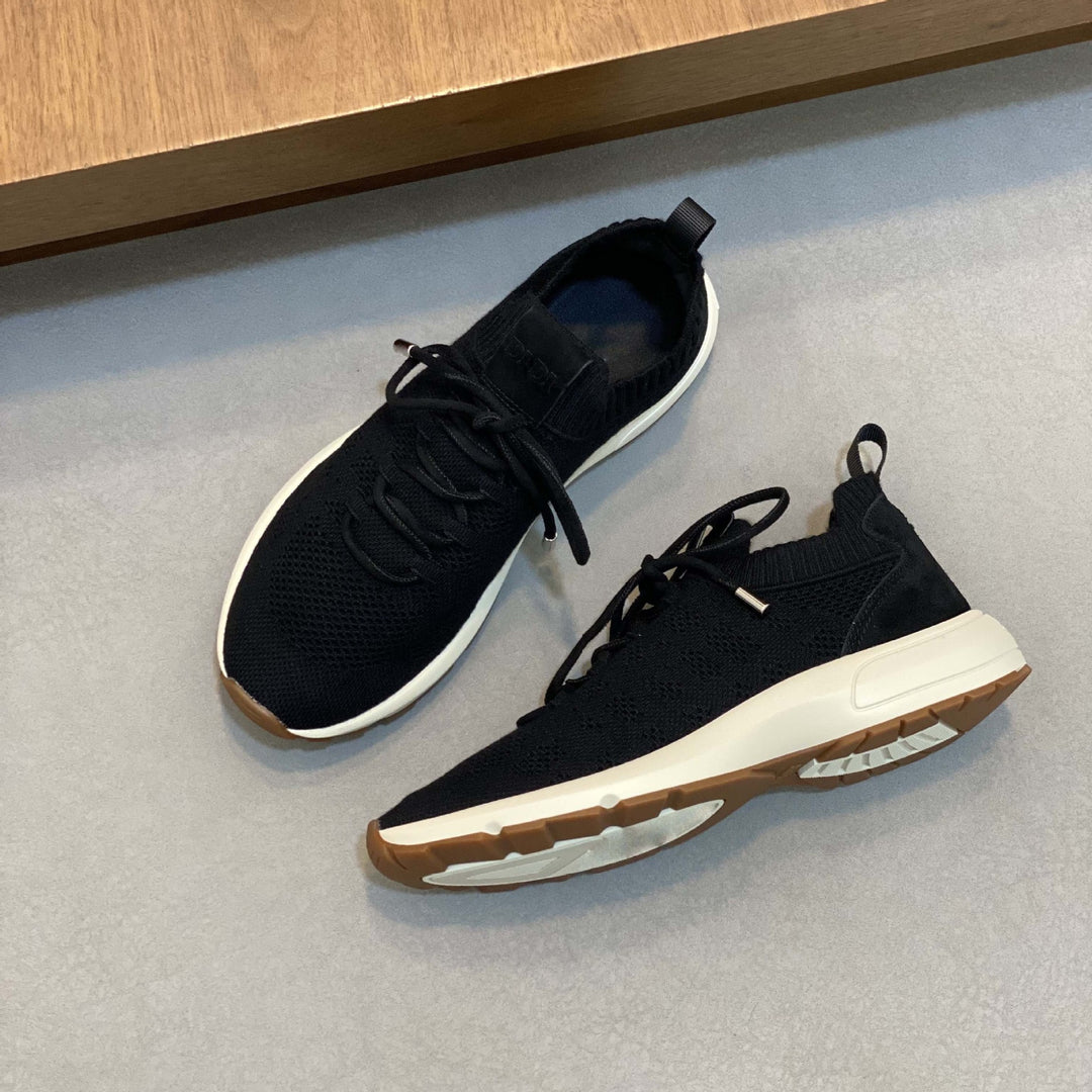 Damen Sportliche Lifestyle Sneakers mit atmungsaktiver Netzstruktur und flexiblem Dämpfungssystem R&B