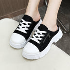 Damen Slipper Sneakers mit praktischem Reißverschluss und sportlicher Sohle R&B