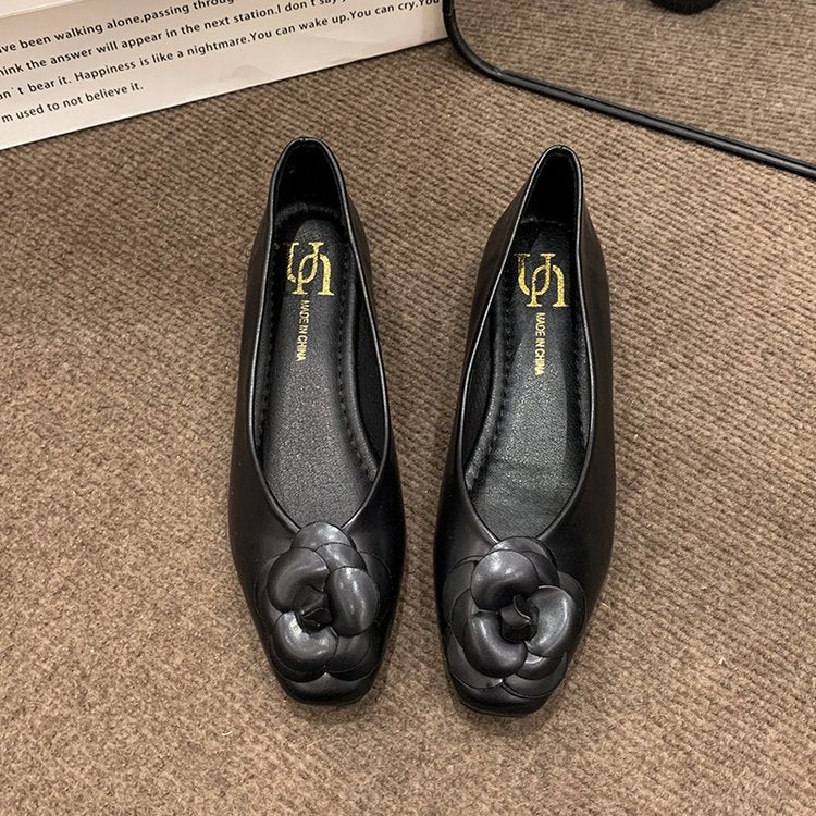 Damen Ballerinas mit floralem Dekor R&B