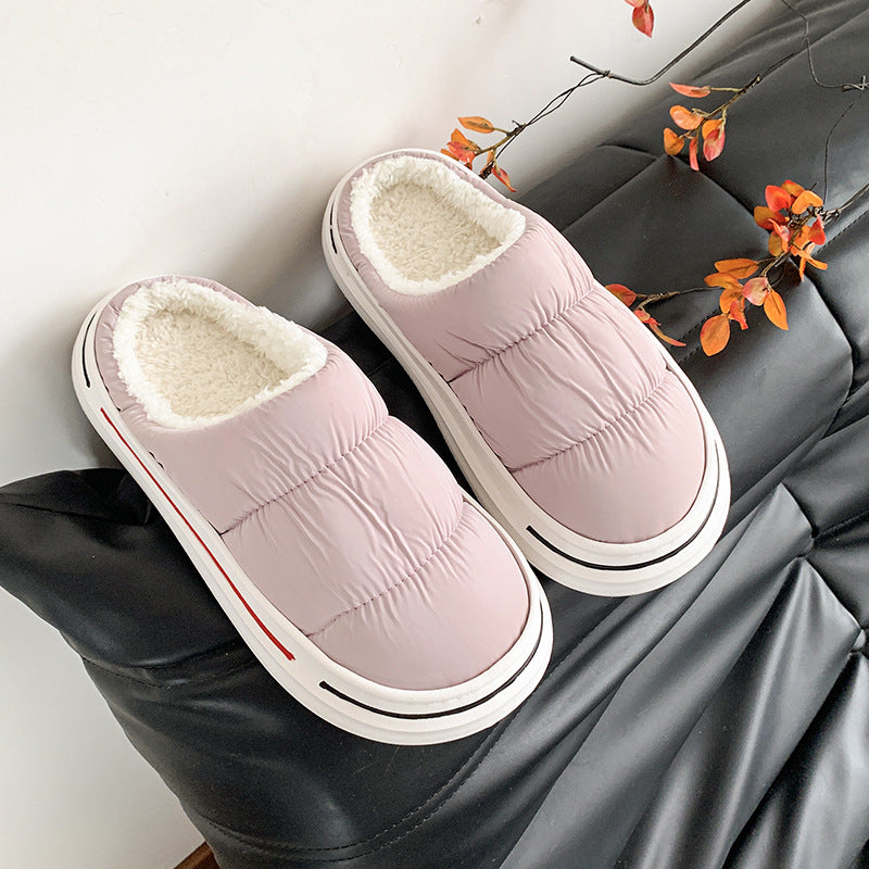 Damen Hausschuh-Sneaker mit kuscheliger Fütterung R&B