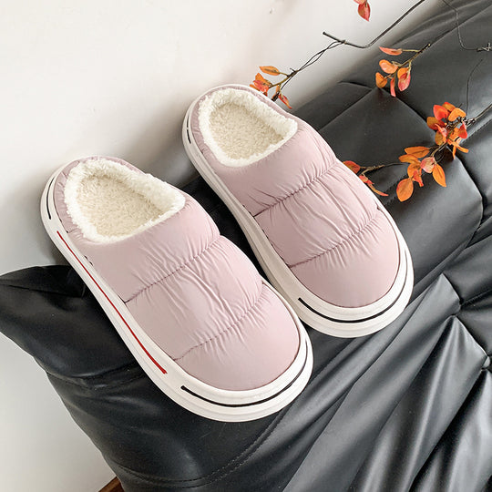Damen Hausschuh-Sneaker mit kuscheliger Fütterung R&B