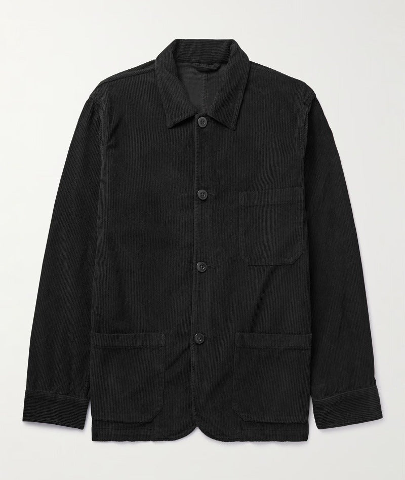 Damen lässige Kordjacke R&B