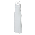 Damen Elegantes Maxikleid mit raffiniertem Schnitt R&B