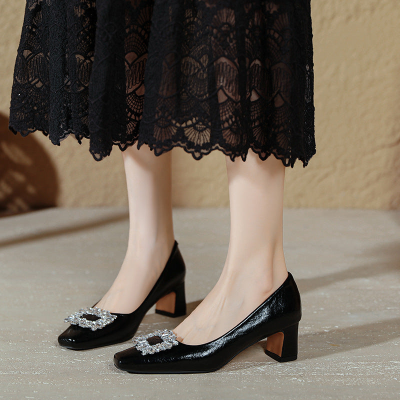 Damen Elegante Schuhe mit zeitlosen Schmuckakzenten