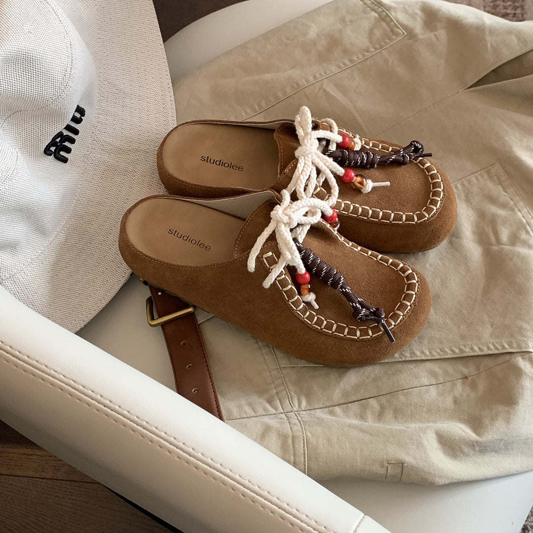 Damen Mokassins mit kreativem Verzierungsdetail und bequemer Innensohle R&B