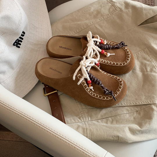 Damen Mokassins mit kreativem Verzierungsdetail und bequemer Innensohle R&B