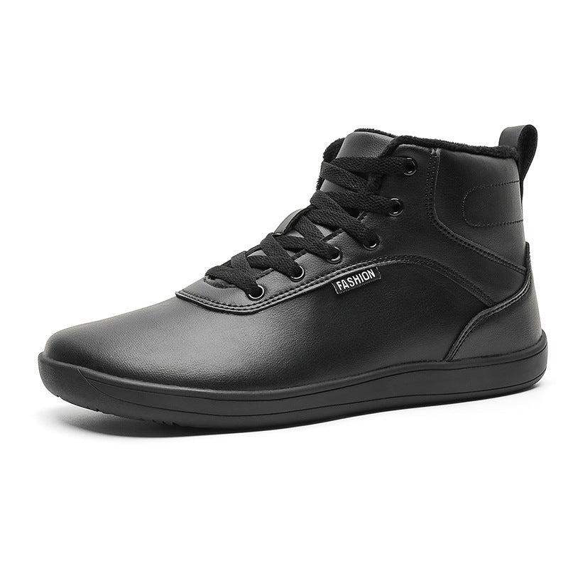 Damen Winterliche High-Top Sneakers mit isolierendem Innenfutter und rutschfester Sohle