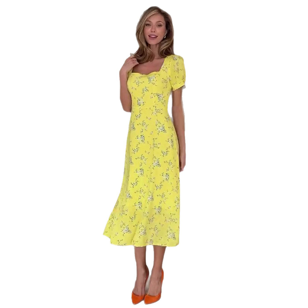 Damen Sommerkleid mit floralen Mustern R&B