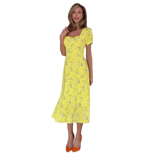 Damen Sommerkleid mit floralen Mustern R&B