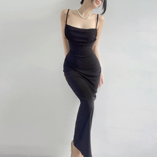 Damen Figurschmeichelndes Midi-Kleid mit dezentem Raffungseffekt R&B