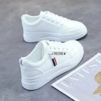 Damen Sportliche Sneakers mit robuster Gummisohle und atmungsaktiver Oberflächenstruktur