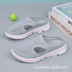Damen nan atmungsaktive NetzgewR&Be-Slipper mit ergonomischem Komfortfußbett R&B