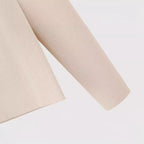 Damen elegante Wickeljacke mit Knopfdetails R&B